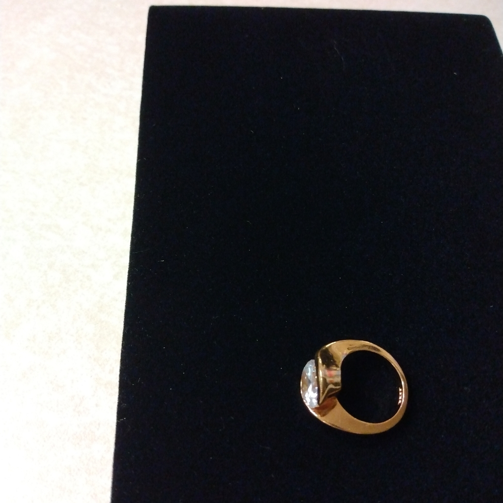 Vintage Swarovski engagement look ring - Picture 3 of 3